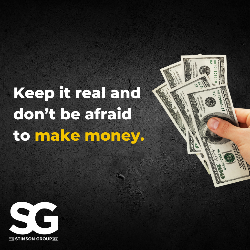 Quote: Overcome Your Fear of Making Money