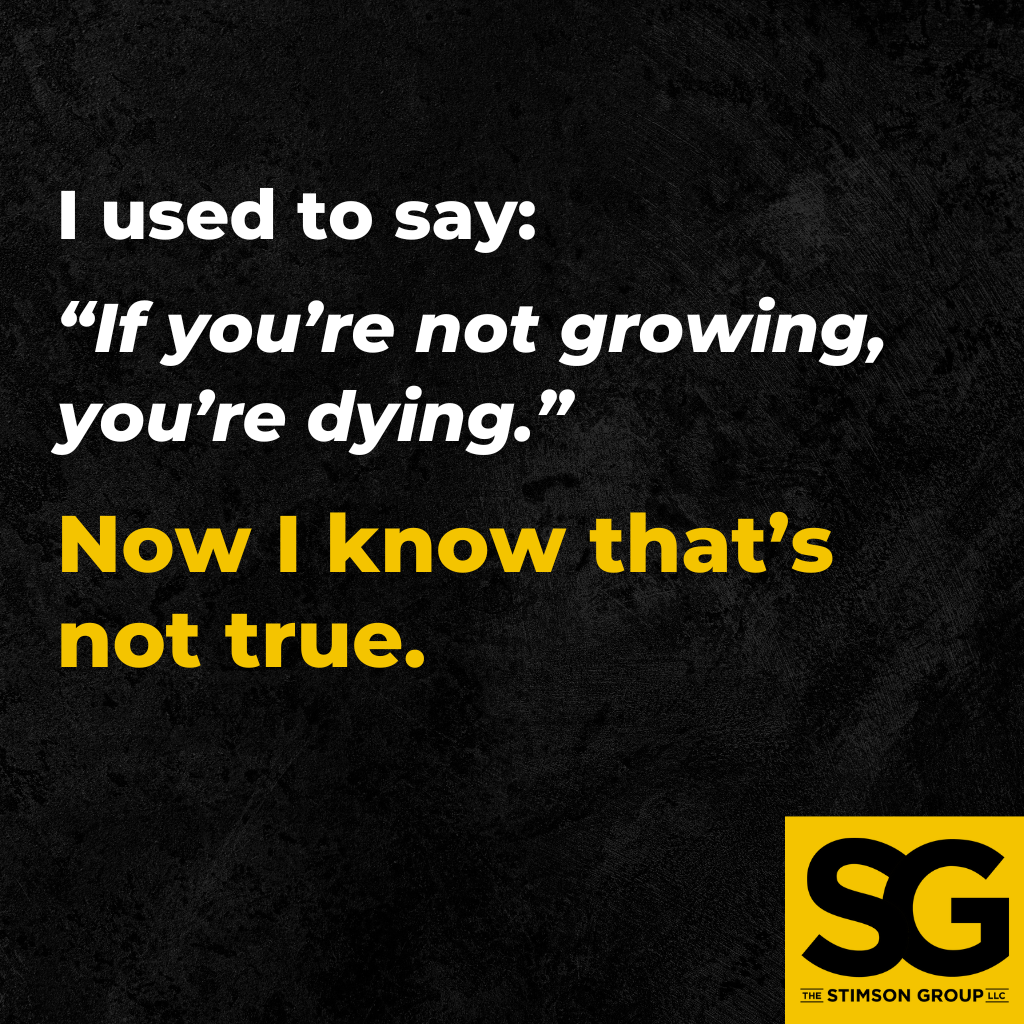 Quote: 3 Things You Can Do Now That You’re Scalable