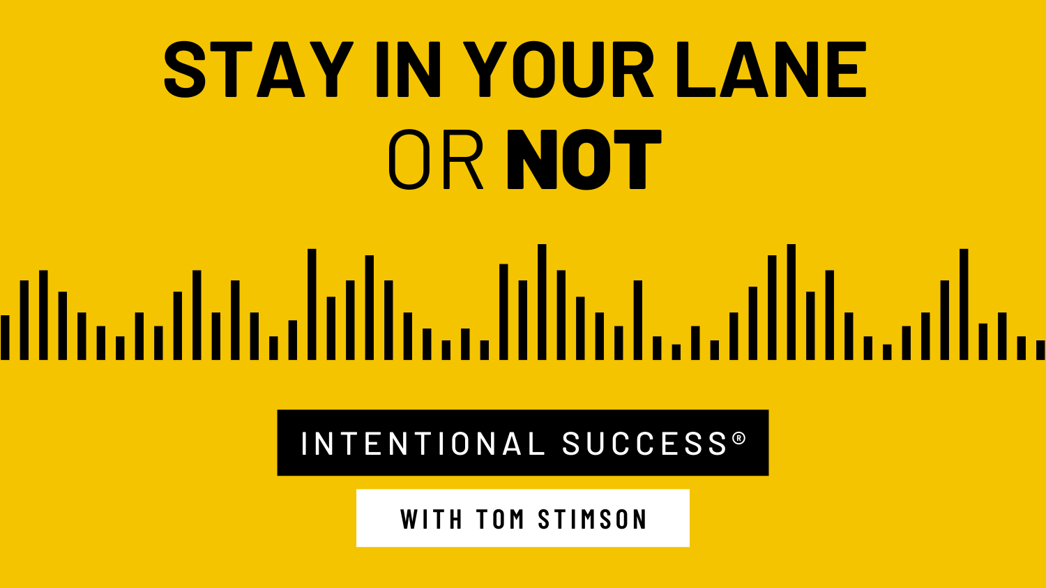 Stay In Your Lane Or Not