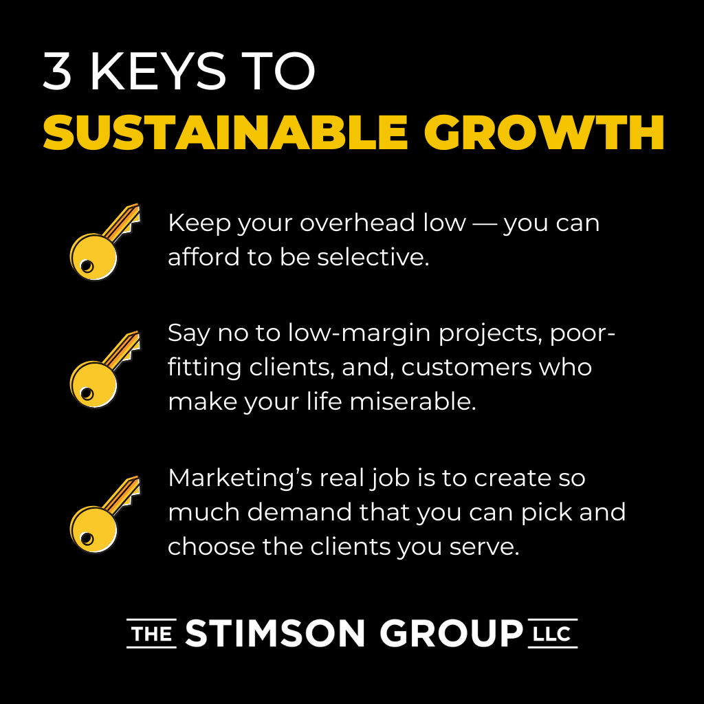Quality Over Quantity: The Case for Selective Business Growth