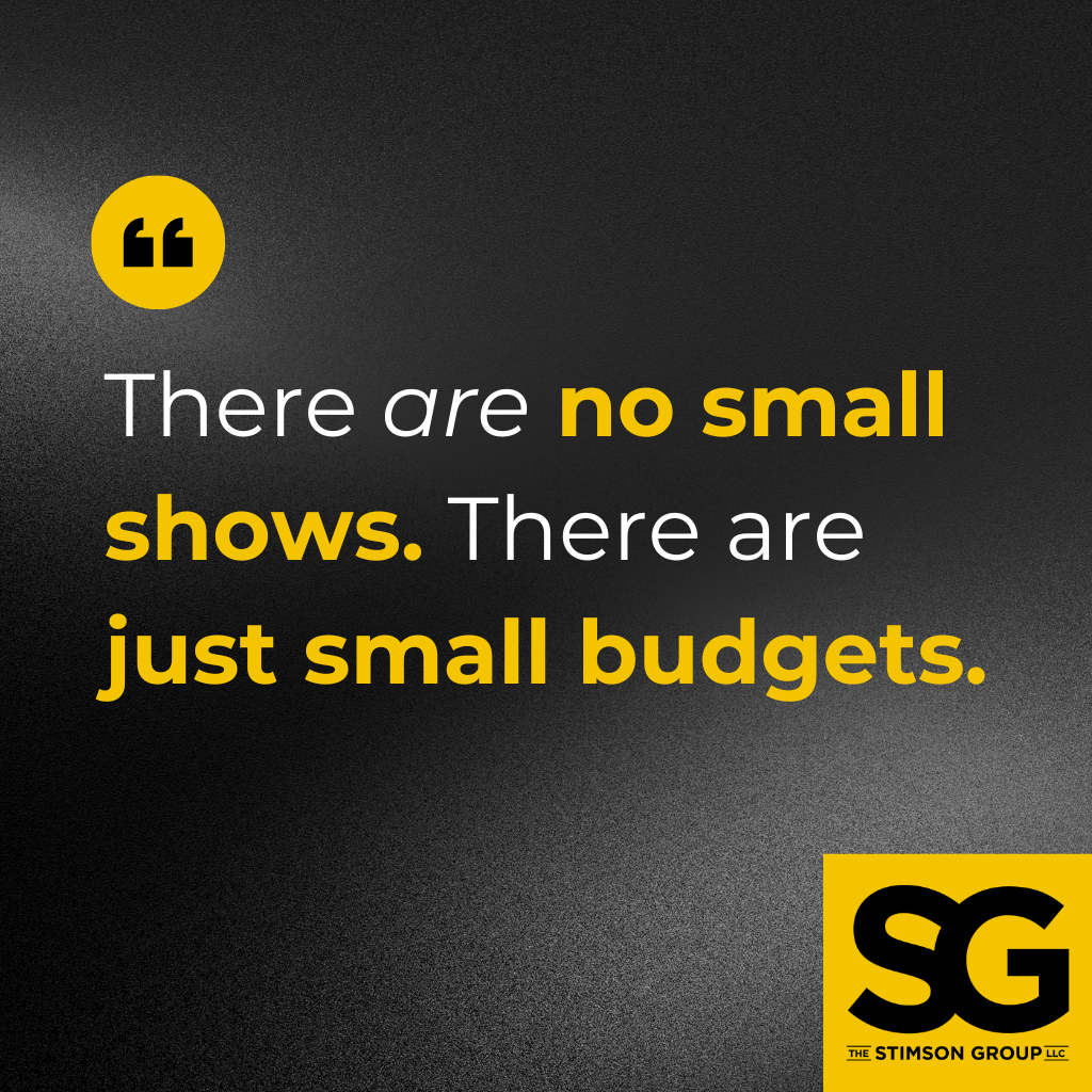 Quote: What Makes a Show “Big”? (The Answer Will Surprise You)
