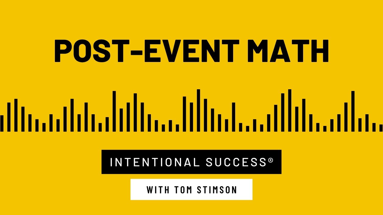 Featured Image: Ep #159: Post-Event Math